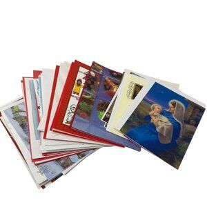 Christmas Card Assortment 35 Holiday Cards w/ Envelopes
